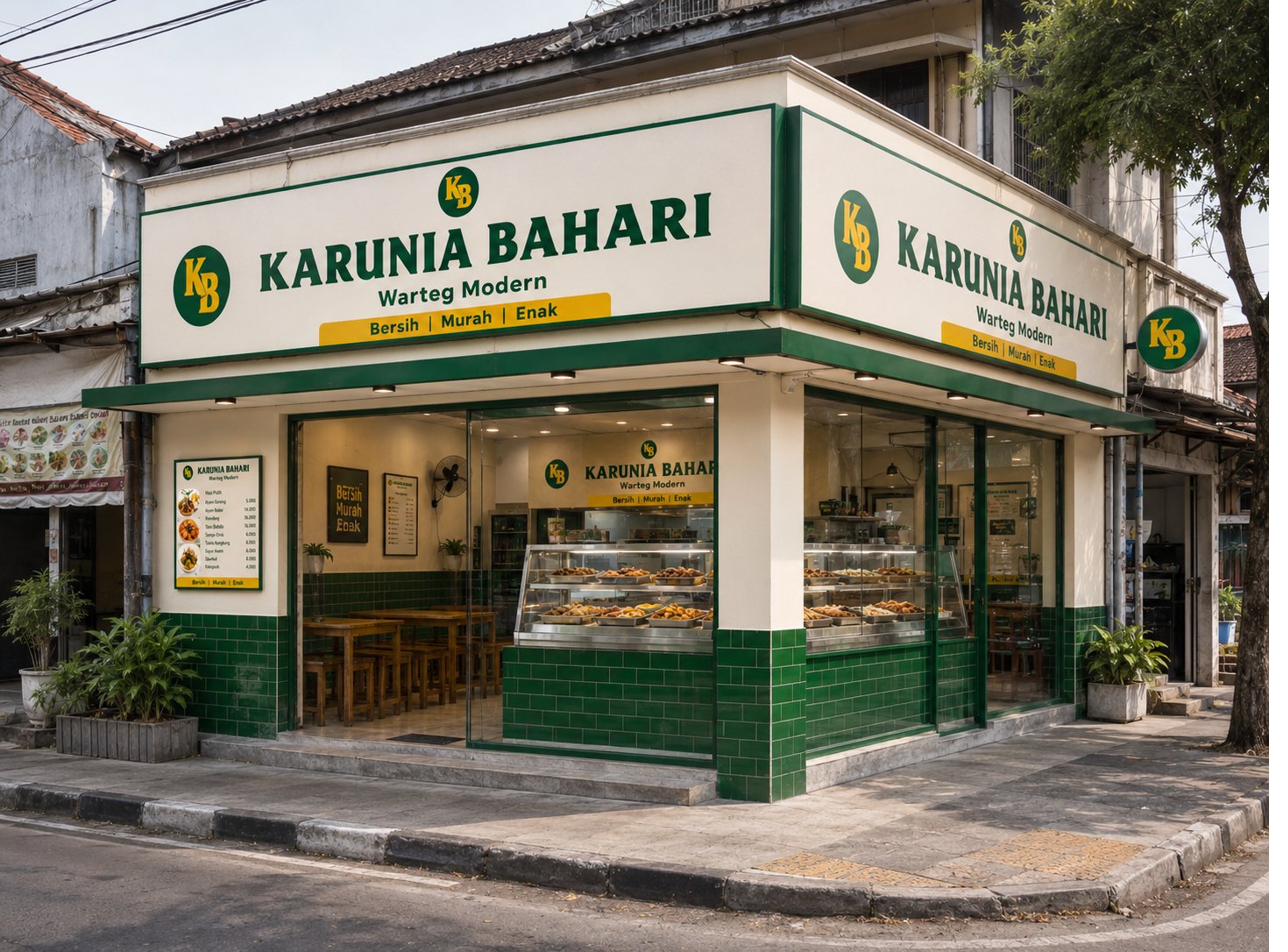 Warteg Karunia Bahari era lama