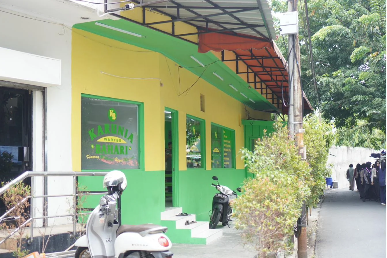 Outlet Warteg Karunia Bahari Grogol era sebelum transformasi